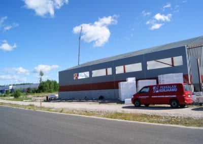 Teollisuushalli Pekkalan korjaamo, Orimattila