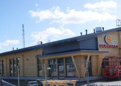 Kuntosalikohde Sun-Sali, Maalämpö, lattialämmitys ja -viilennys