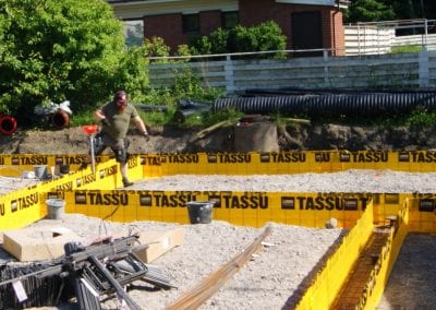 Energiapaaluasennus Lammi Tassuilla tehtävään perustukseen